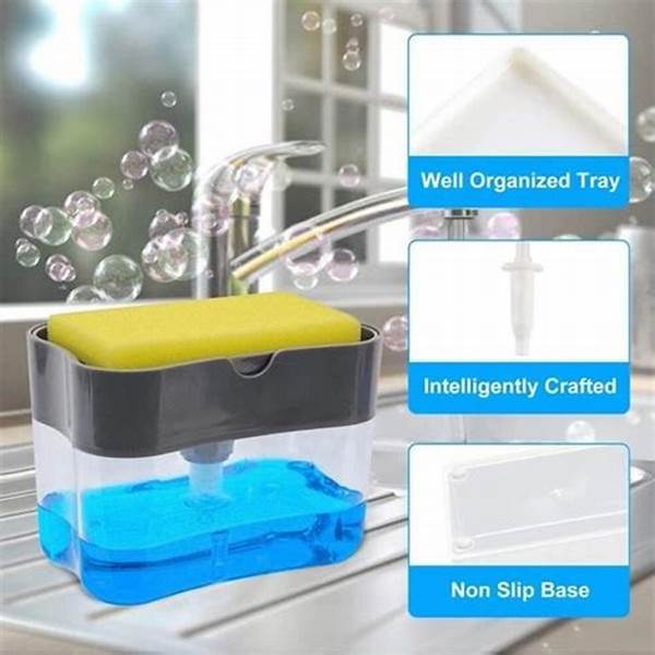 2 In 1 Soap Dispenser Soap Pump With Sponge (11.11 Sale)