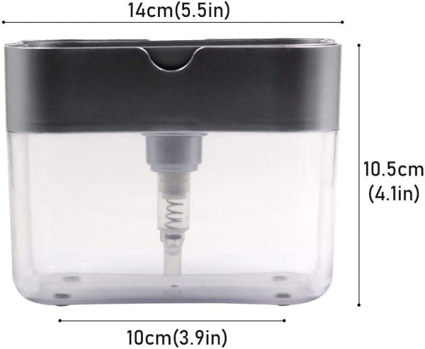 2 In 1 Soap Dispenser Soap Pump With Sponge (11.11 Sale)