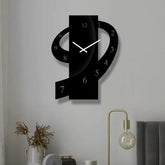 3D-Wooden Stylish Wall Clock