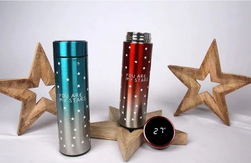 Stars Colorful Smart Led Temperature Bottle (500ml) (11:11 Sale)